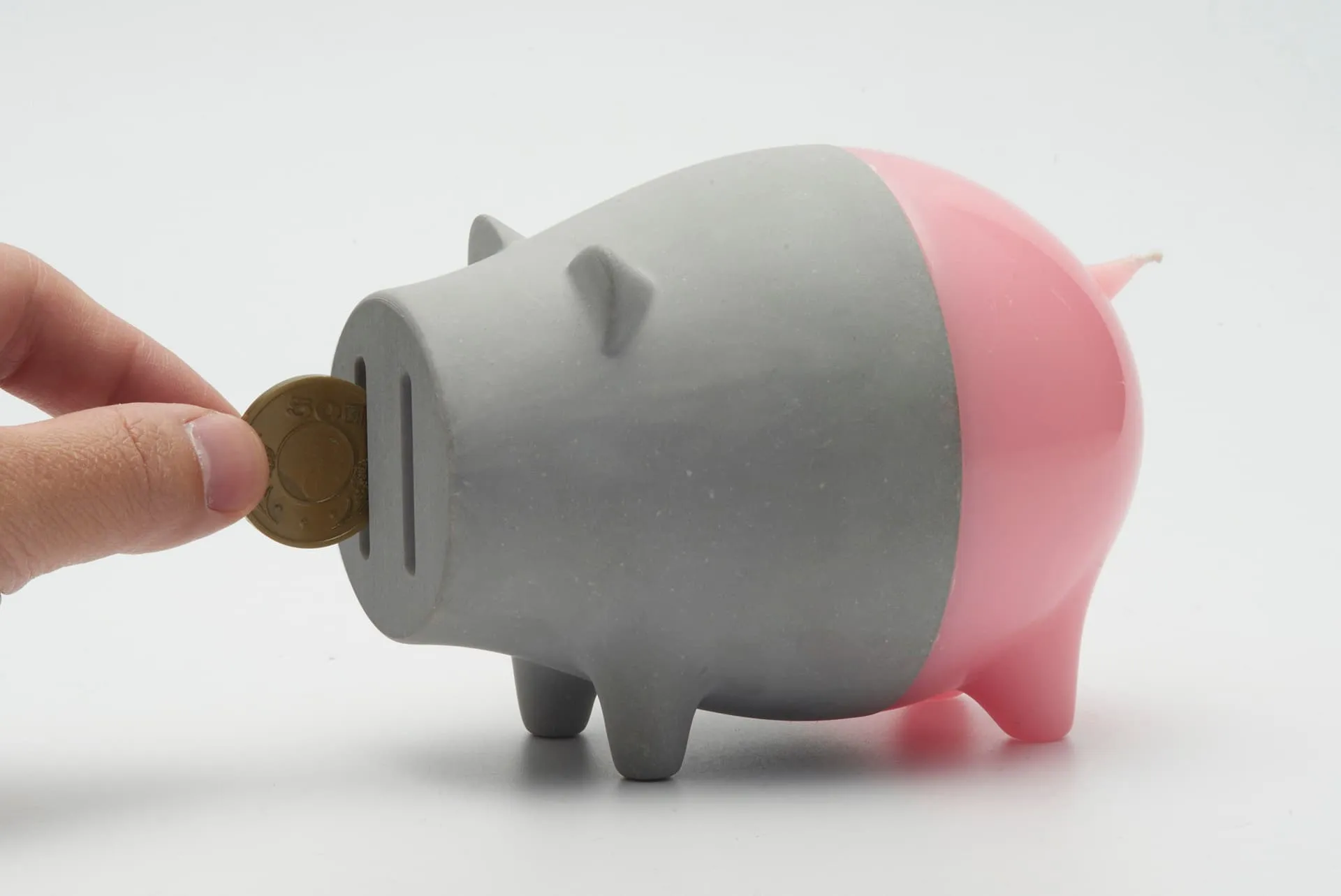 泥豬豬撲滿 BA2BE / Concrete X Candle piggy bank 泥豬豬撲滿 BA2BE / Concrete X Candle piggy bank