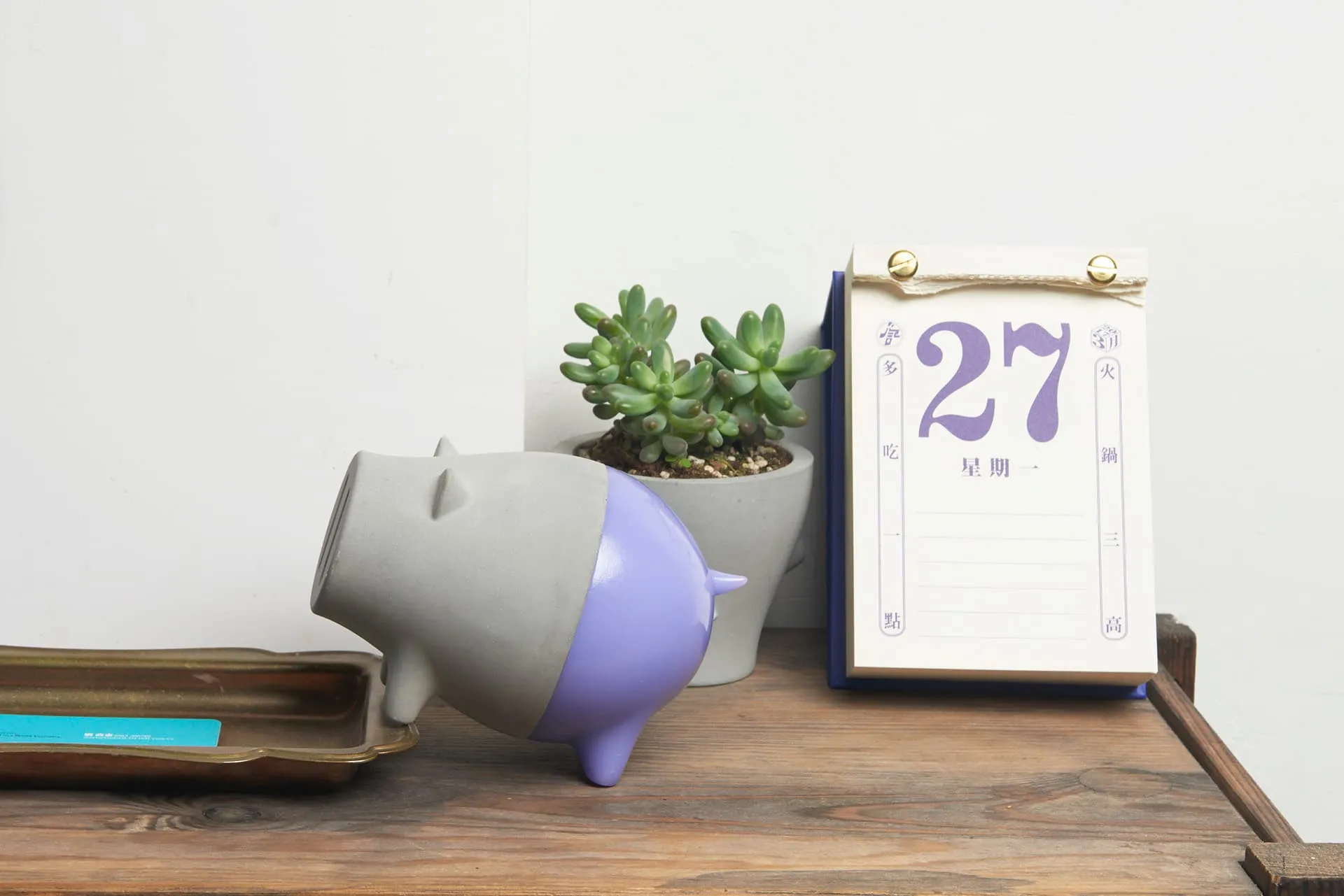 泥豬豬撲滿 BA2BE / Concrete X Candle piggy bank 泥豬豬撲滿 BA2BE / Concrete X Candle piggy bank