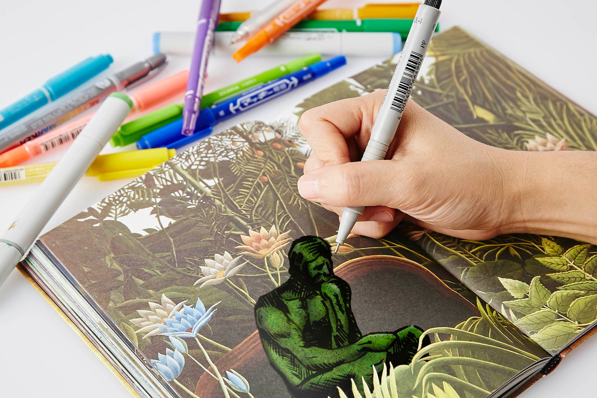 名畫?塗鴉筆記本 MONA LI?A / Graffiti notebook 名畫?塗鴉筆記本 MONA LI?A / Graffiti notebook