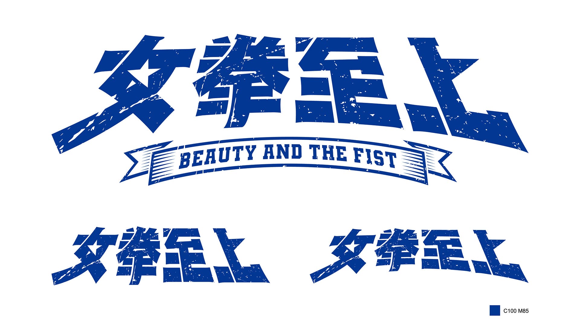 電視電影 / 女拳至上 Typography & Key Vision